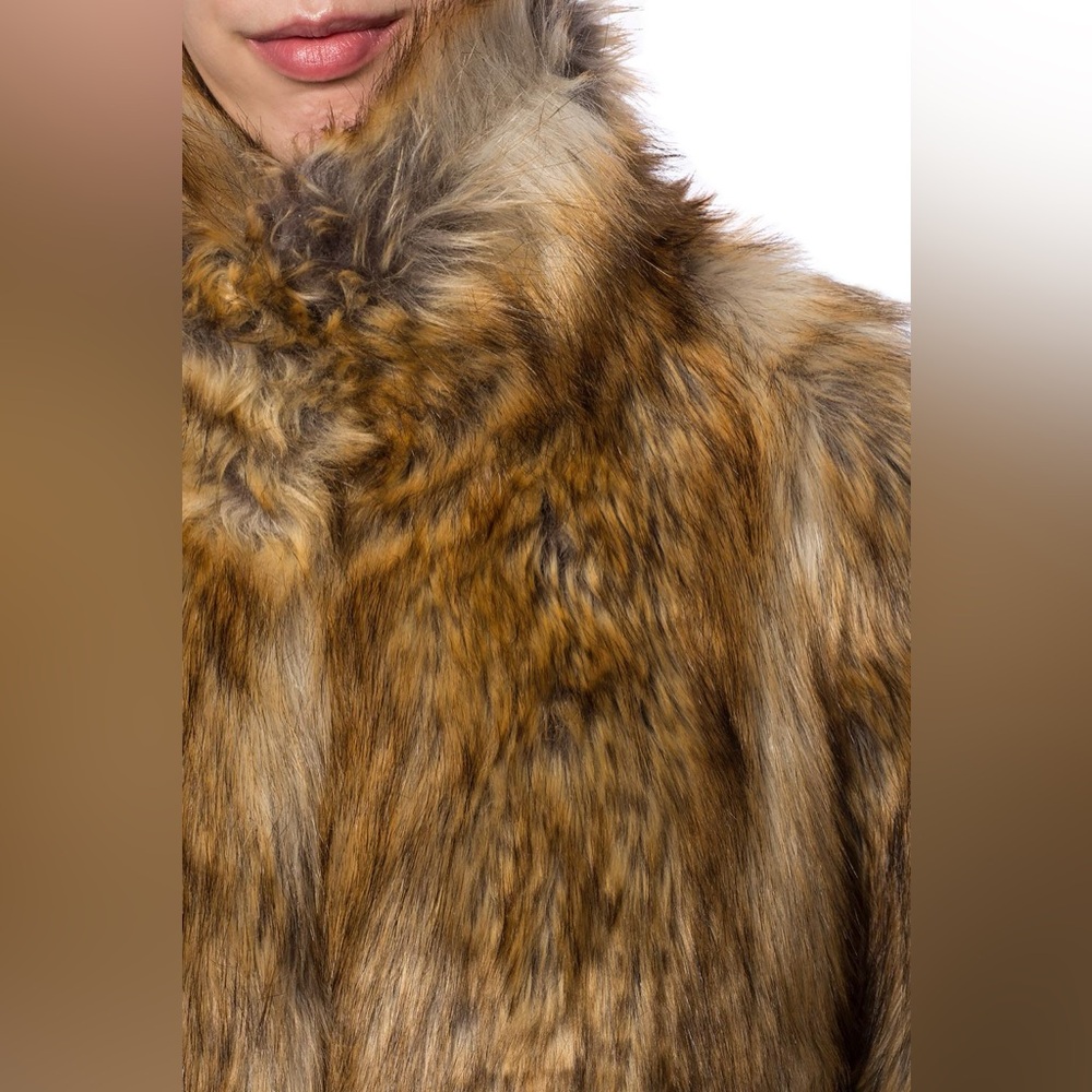 Zadig & Voltaire Brown Modacrylic Jackets & Women's - Picture 4 of 13